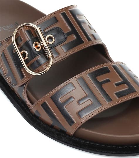 fendi ffreedom sandals|fendi birkenstock style sandals.